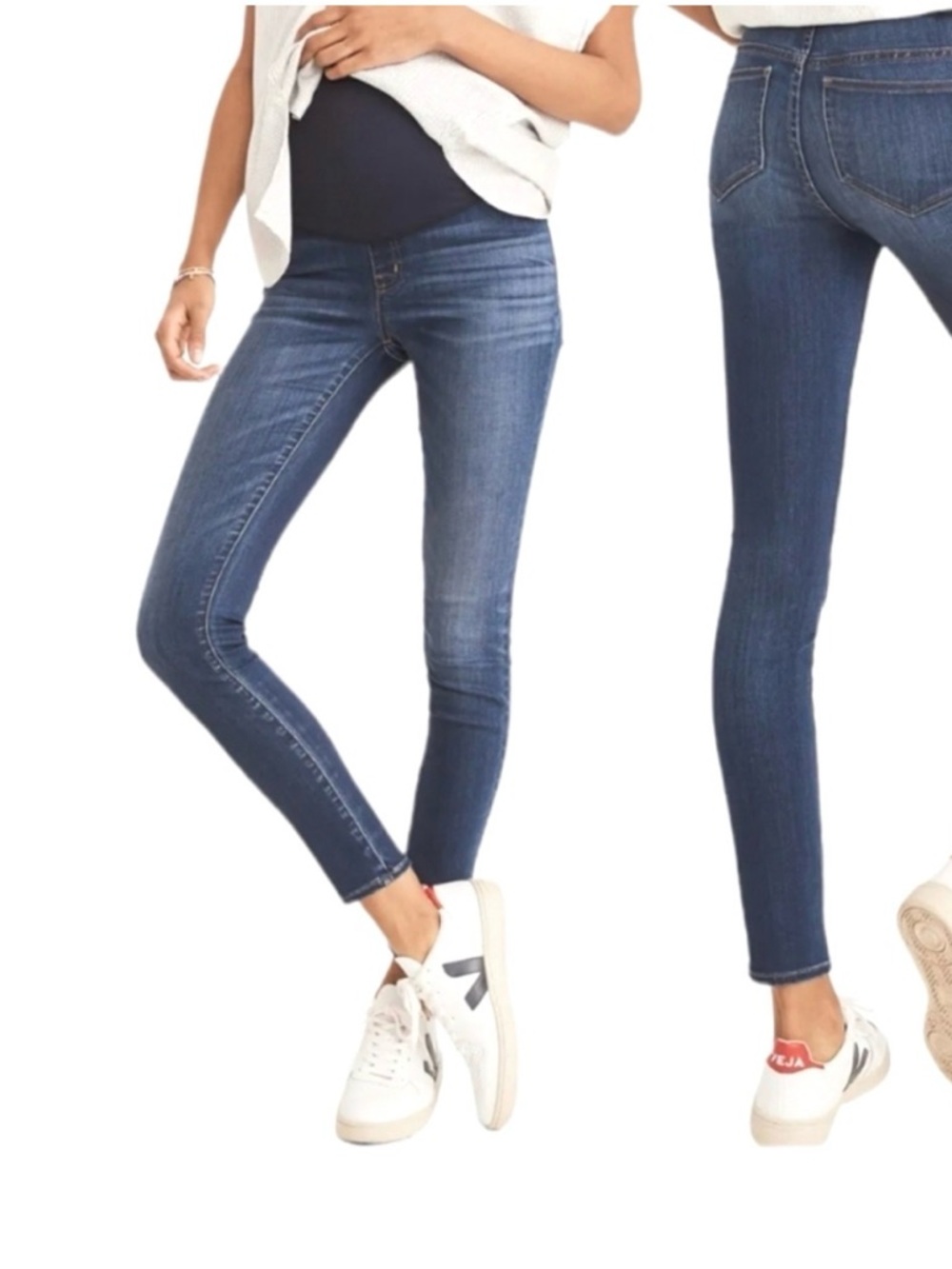Madewell maternity skinny jeans